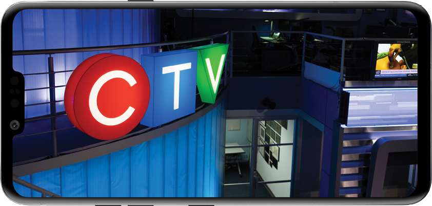 Image correspondant à l’un des studios de production de CTV de Bell Média